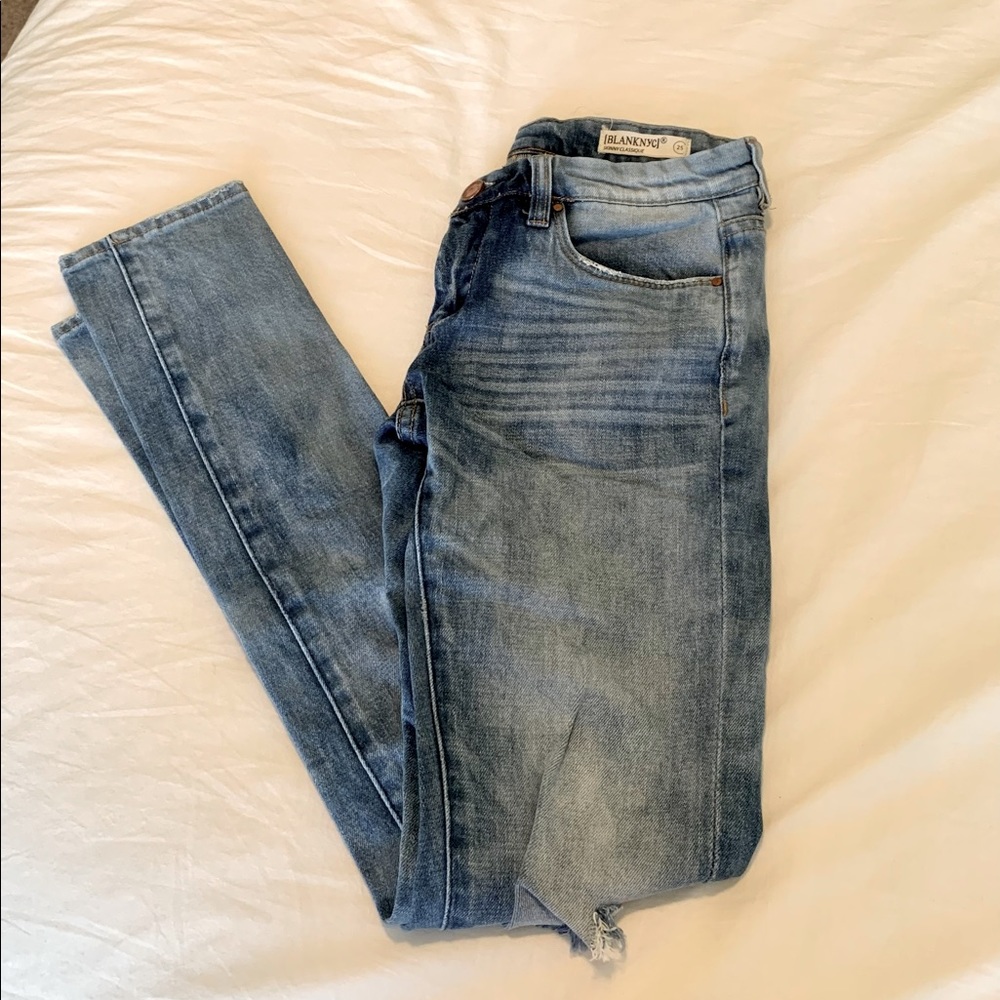 Blank NYC distressed jeans